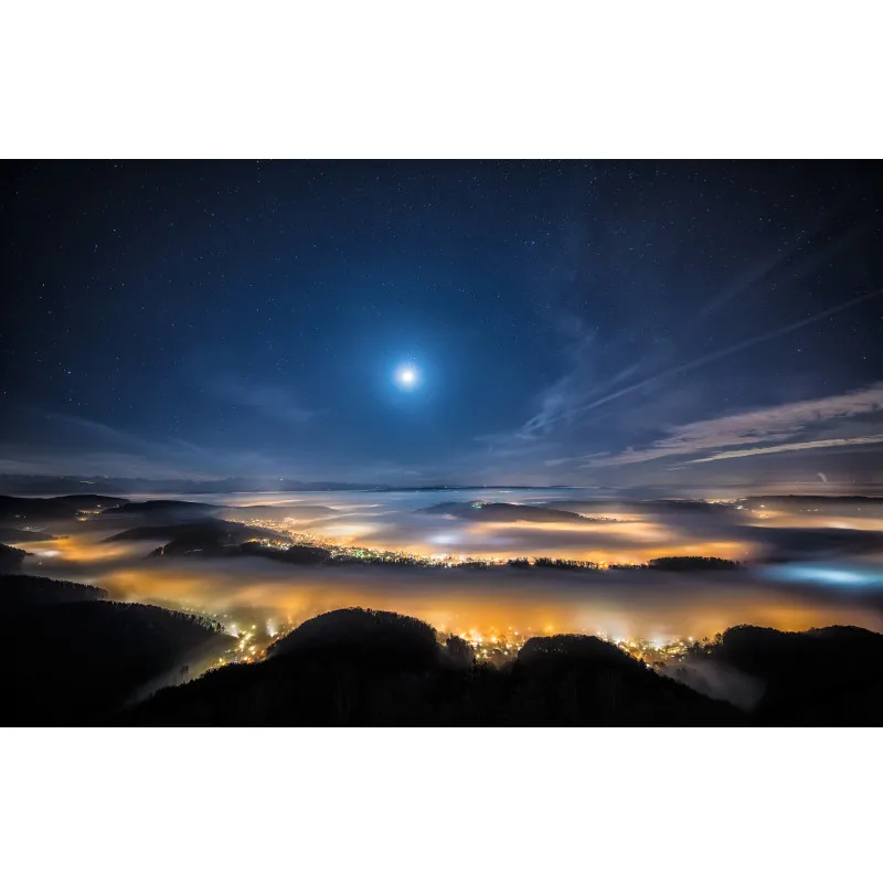 

Diamond Painting Landscape Moon Sky 5d Diy Mosaic Full Square Round Drill Diamant Of Rhinestone Daimond Embroidery Pictures