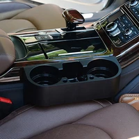 3 in 1 dual hole car drink holder seat seam storage box phone mount stand car accessories black multifunctional dropshipping