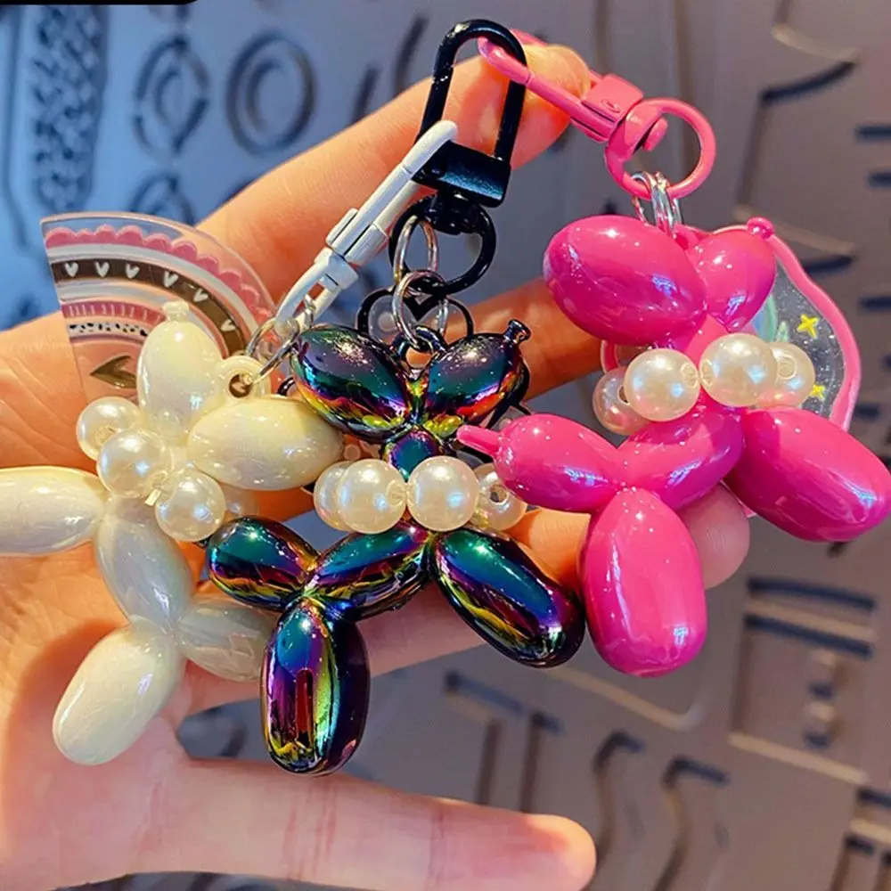 Kawaii Jelly Dog воздушный шар брелок акриловая Милая фотособака красочные детские