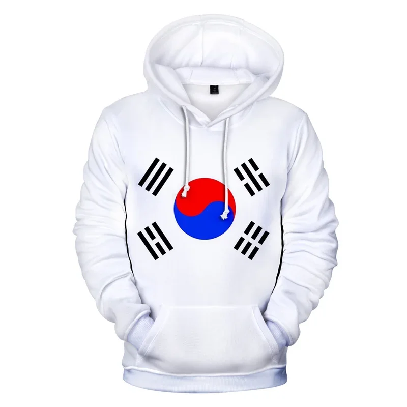

South Korea Flag Hoodie Men Women American Brazil Canadian 3D Hoodies Mens Casual Hoodie Harajuku Sweatshirt Fashion Clothing