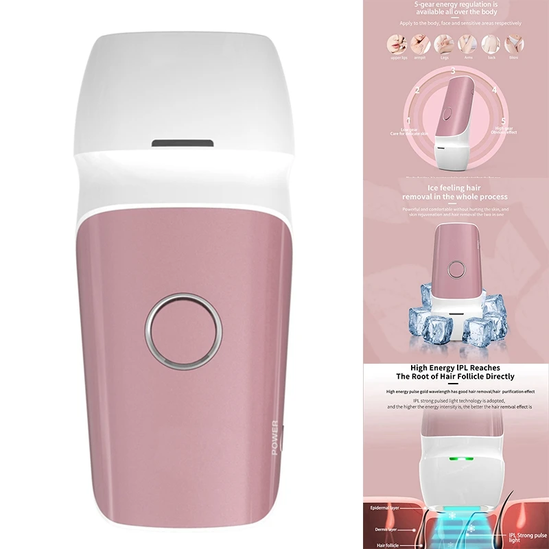 

Electric Multifunction Laser-Epilator Hair Removal Painless Permanent Epilator For Women (US)