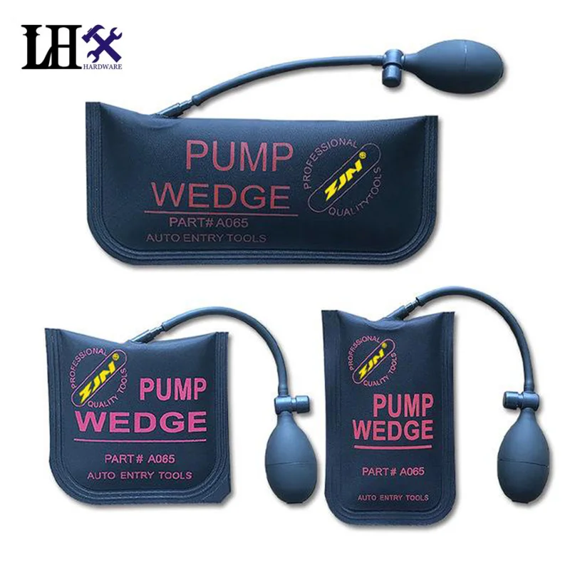 

3Pcs/Set Pump Wedge Locksmith Tool Auto Air Wedge Lock Pick Open Car Door Lock