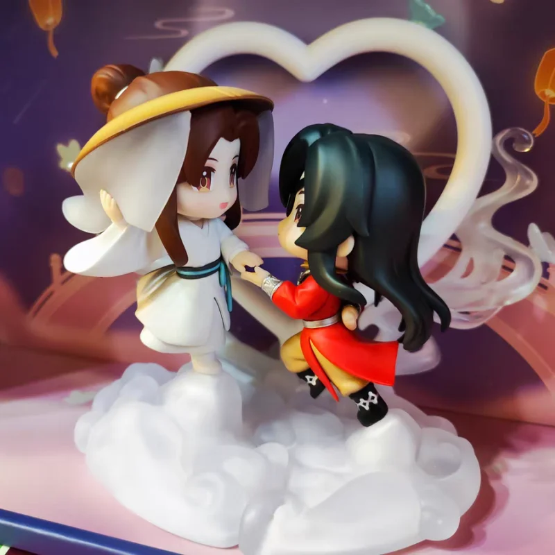 

Genuine Heaven Official's Blessing Anime Figure Xie Lian Hua Cheng Model Dolls Action Figurine Luminous Decor Children Toy Gifts