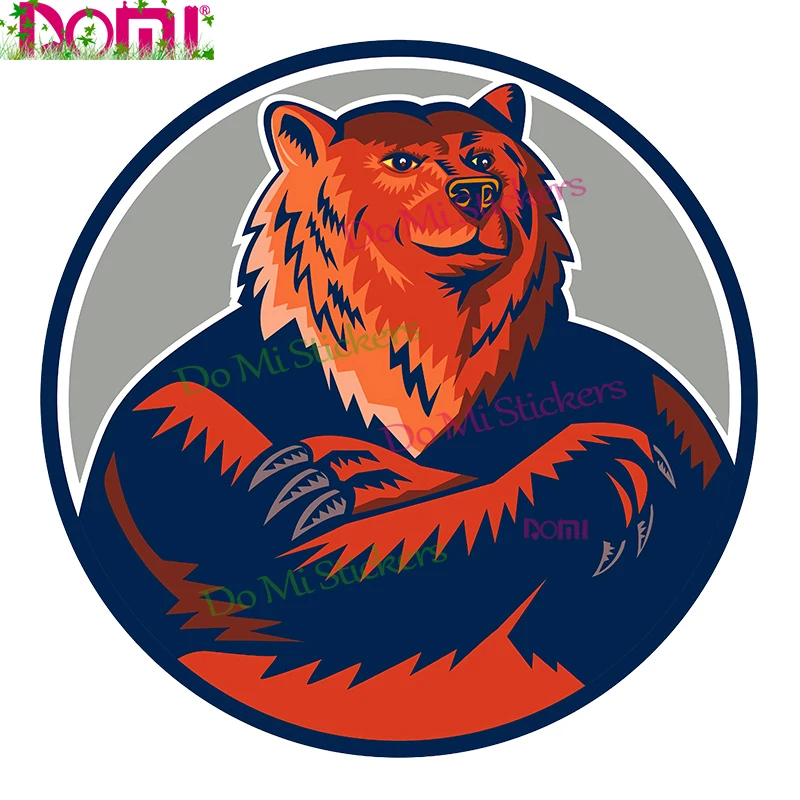 

Russian Bear Vinyl Creativity Stickers with Animals for RV Q3 A4 B6, Lada, Car Decoration Die-Cut Waterproof PVC