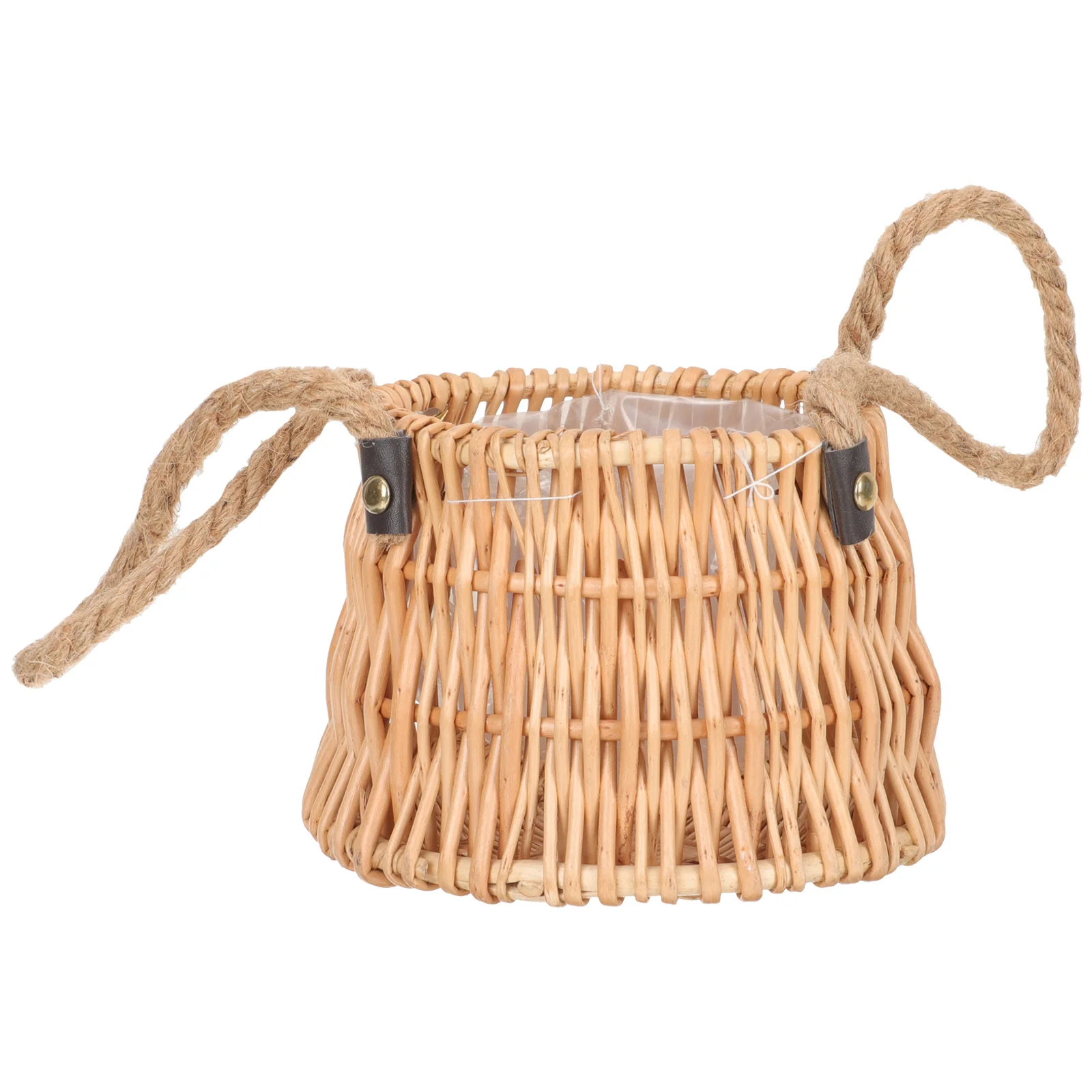 

Basket Rattan Woven Wicker Storage Picnic Wedding Bread Border Flower Fruit Fence Garden Seagrass Tablebaskets Serving Egg