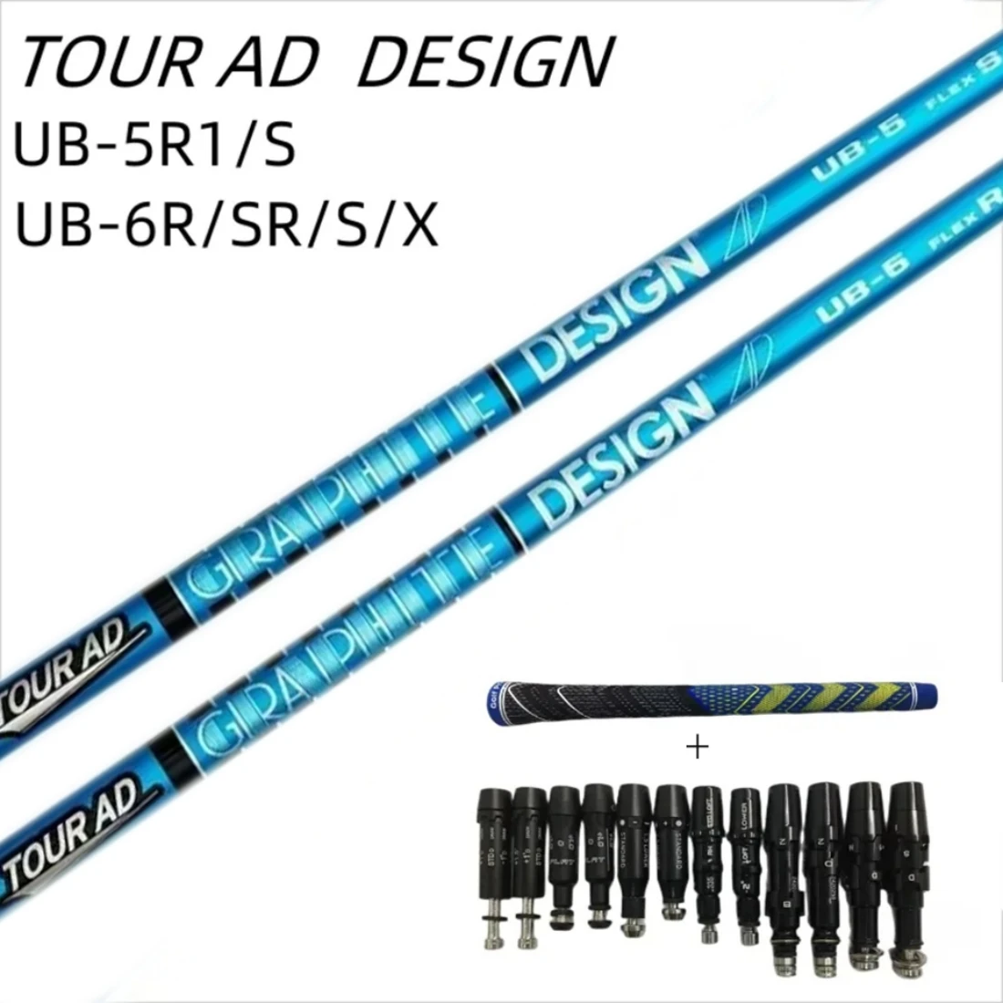 

Brand New Golf Clubs Shaft TOUR AD UB5/UB6 Graphite Shaft Driver and wood Shafts Free assembly sleeve and grip