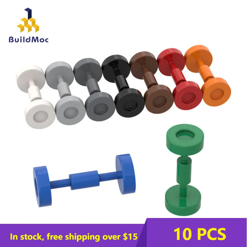 

10PCS Bricks Compatible Assembles Particles 2496 Little Twin Wheel Building Blocks Parts DIY Educational High-Tech Parts Toys