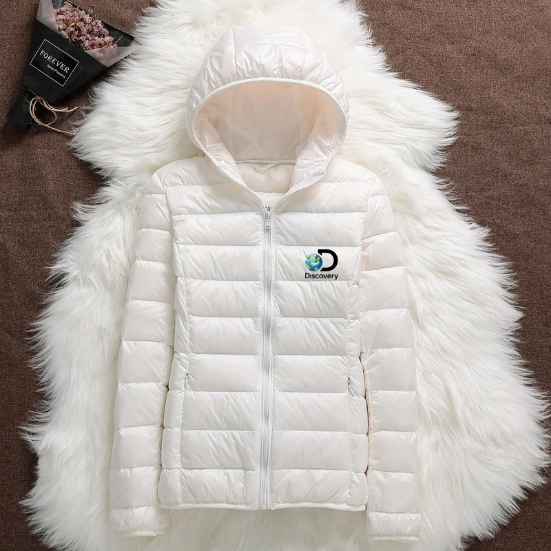 

90% White Duck Down Jacket Women Autumn Winter Brand Hooded Warm Coat Lady Ultralight Duck Down Jacket Female Windproof Parka