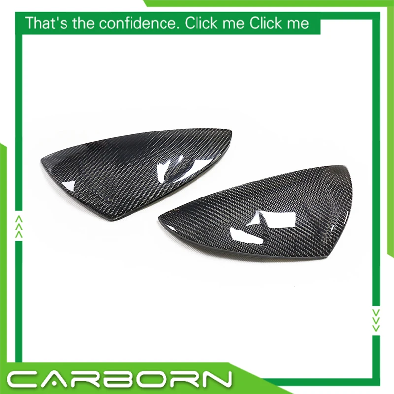 

Gloss Finish Carbon Fiber Car Side Rearview Mirror Cover For Lexus ES IS LS LC UX 19 20 21 22 Add On/Replacement Style LHD Only