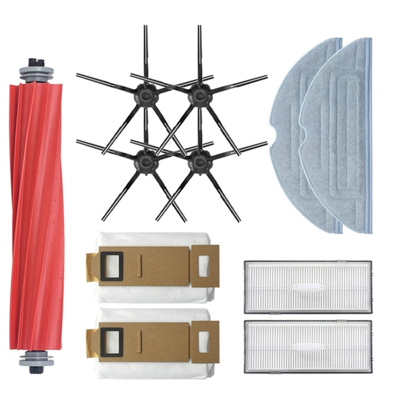 

HOT！-For Xiaomi Roborock Sweeping Robot S7 T7S T7S Plus Vacuum Cleaner Spare Parts Main Brush Edge Brush Filter Dust Bag Mop
