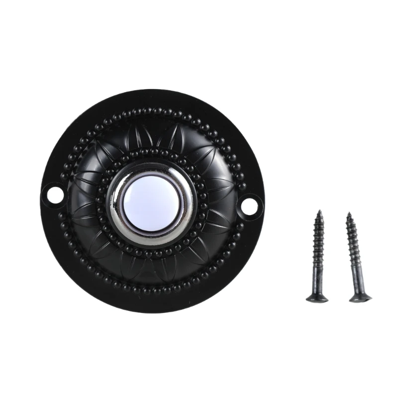 A1W1 Элегантные латунные выключатели для входной двери со встроенной подсветкой