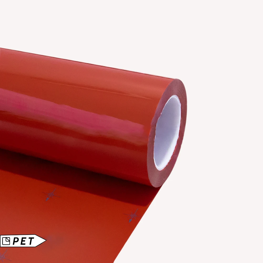 CRYSTAL GLOSS LAVA ORANGE Высококачественная виниловая фольга для обертывания всего автомобиля Кристалл Высокоэластичный автомобильный чехол Защитная пленка (art.: 3920d01d41576) - 3920d01d41576