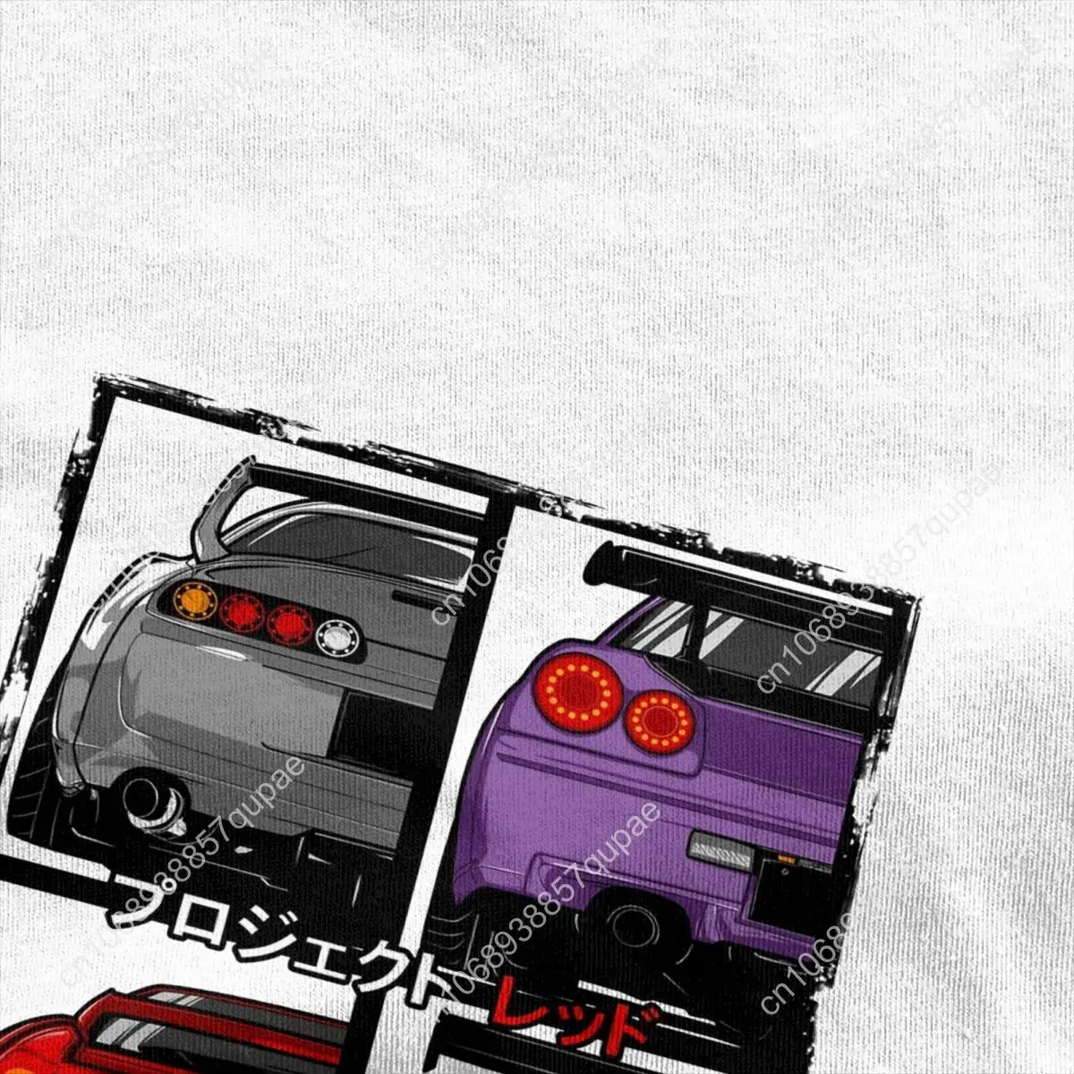Фото JDM R34 NSX FD3S RX7 Skyline GTR для мужчин и женщин футболка GT-R спортивная автомобильная одежда футболка футболки из чистого хлопка подарочная одежда №4