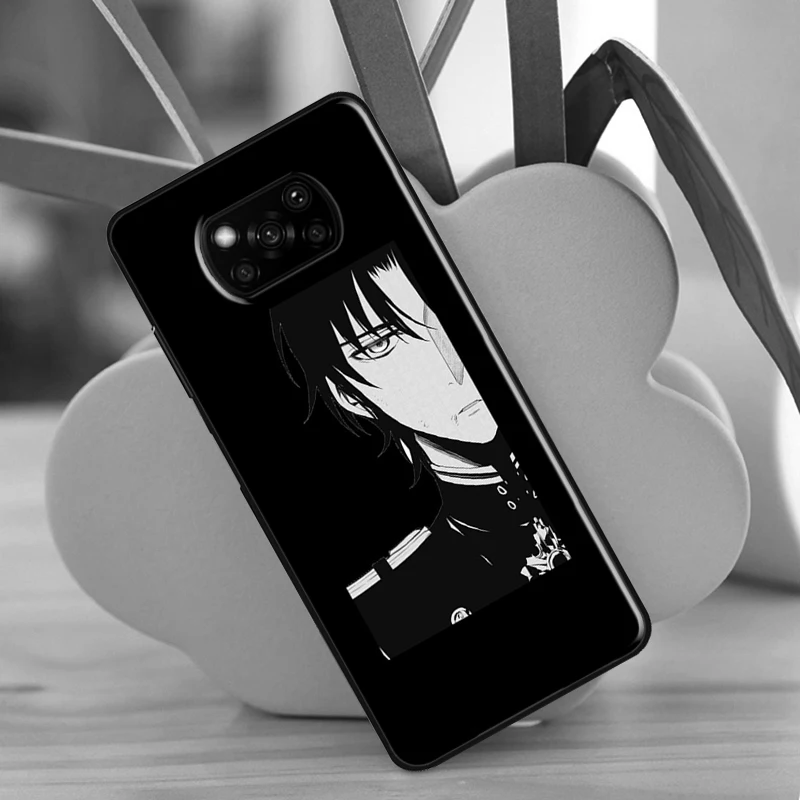 Чехол Guren Ichinose Owari no Seraph для POCO X3 Pro GT F3 M3 M4 чехол Xiaomi Mi 11 Lite 11T 10T задняя крышка |