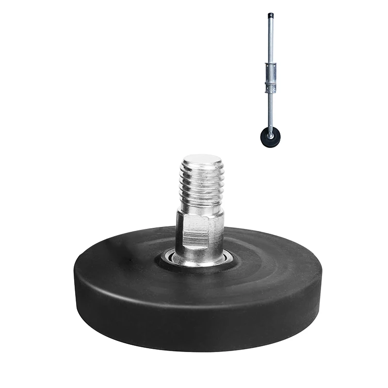 Сменные резиновые ножки с нескользящей резьбой для выравнивателей лестниц типа I