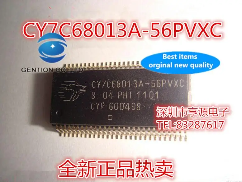 

5pcs 100% orginal new CY7C68013A CY7C68013A-56PVXC SMD SSOP56 chip IC