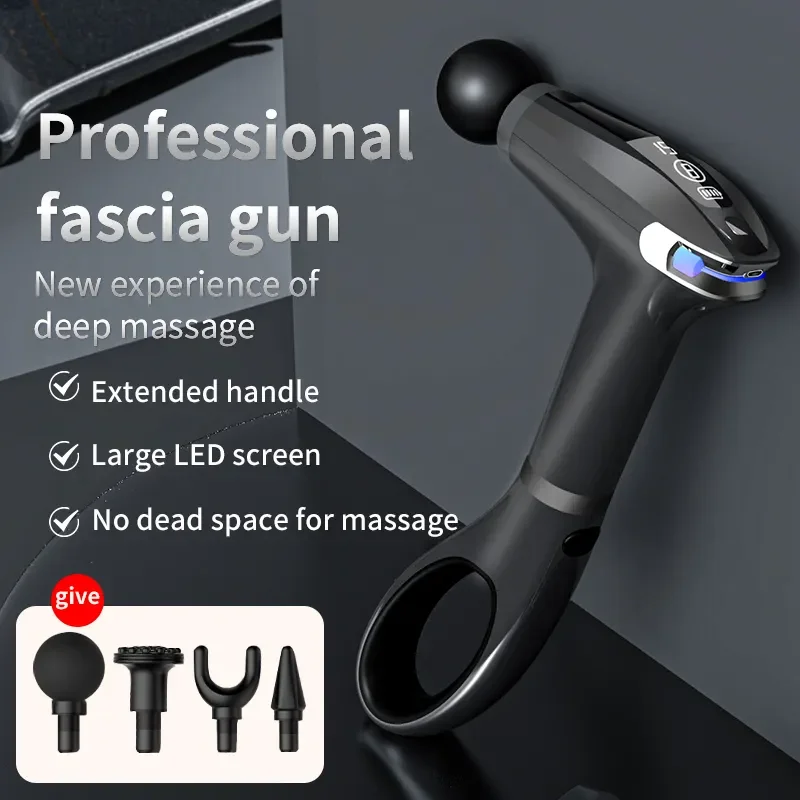 

Massager For Full Body Back and Neck Pain Relief Electricl Massage Gun Fitness Extended Massage Tapping Deep Tissue Muscle