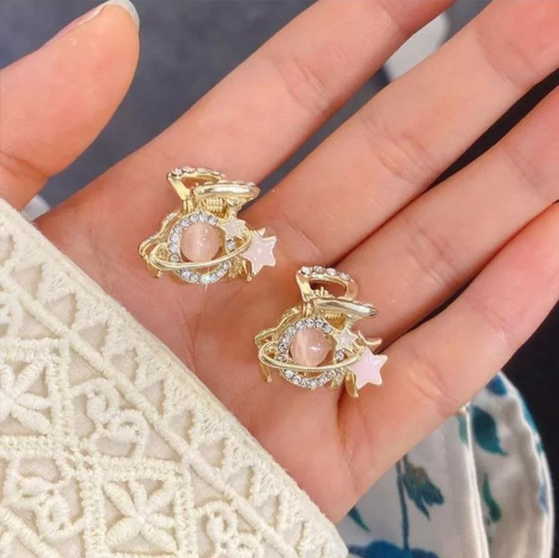 

Женская заколка для волос, с кристаллами, в Корейском стиле