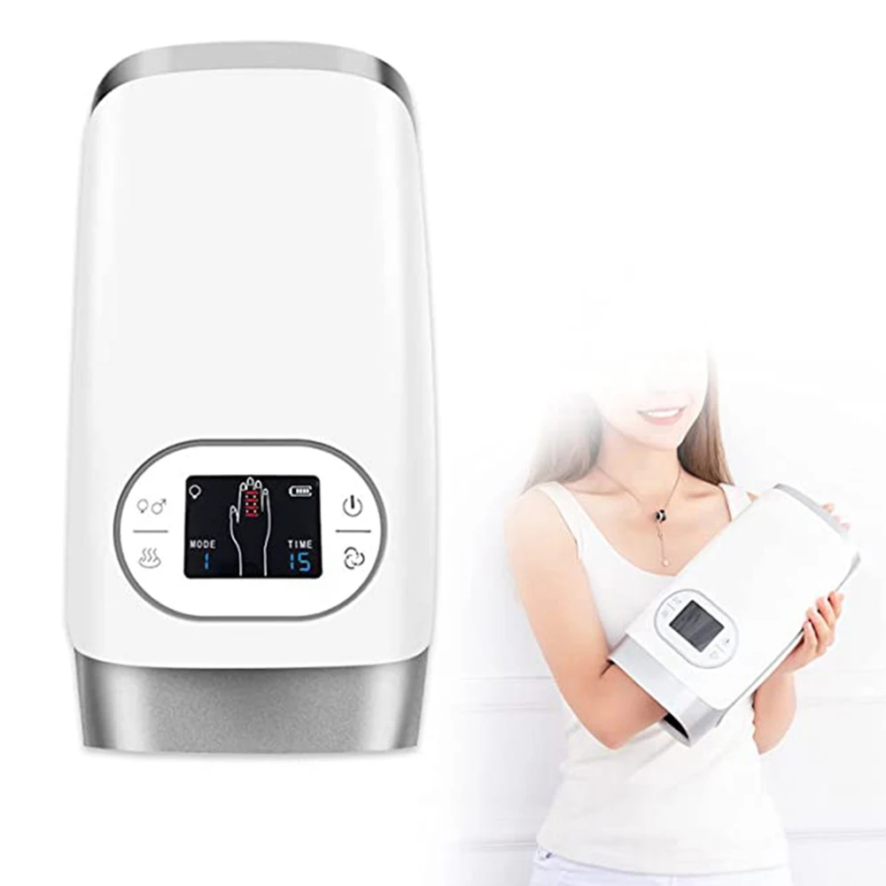 

Массажер для рук с ЖК-экраном, 6 режимов