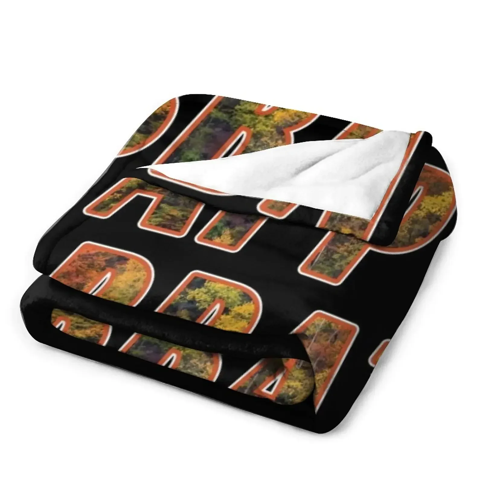 Новое художественное одеяло Happy Sabbath осенний текст арт-черный-адвентист