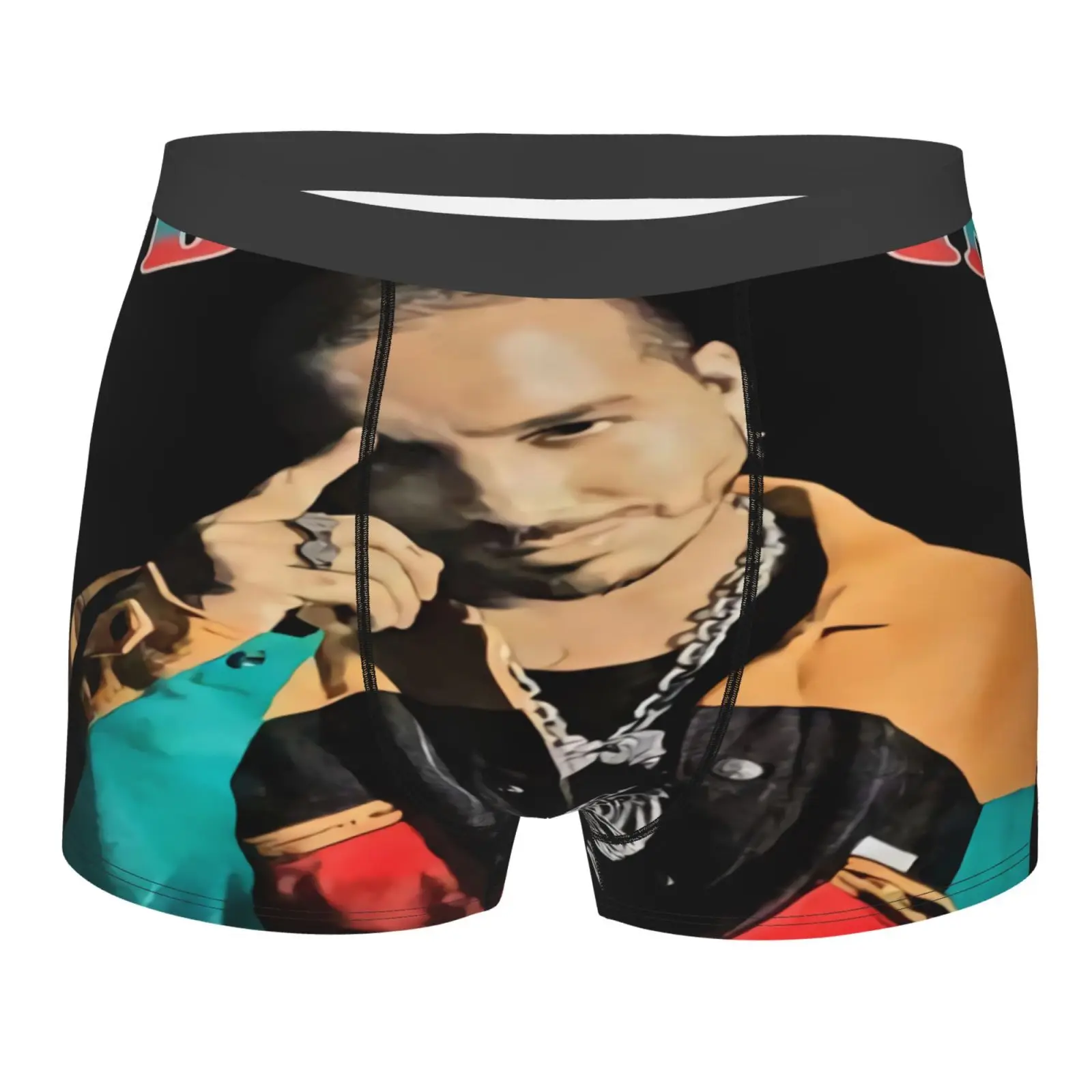 

Трусы-боксеры Balvin мужские, длинное нижнее белье из полиэстера, пикантные трусы-боксеры, модное пикантное нижнее белье