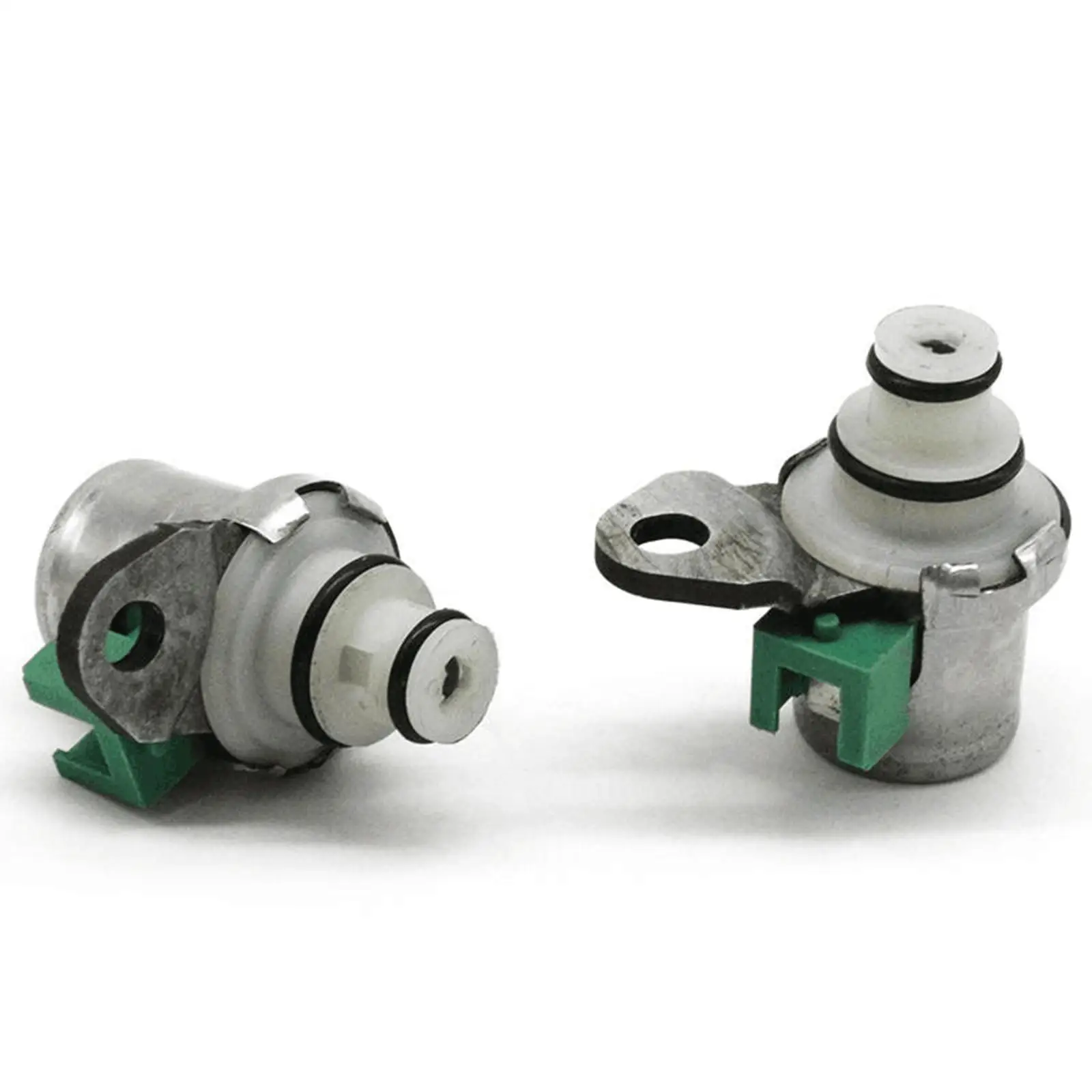 

2 Pieces 4F27E Transmission Solenoid Compatible with 3 5 6 , Silver