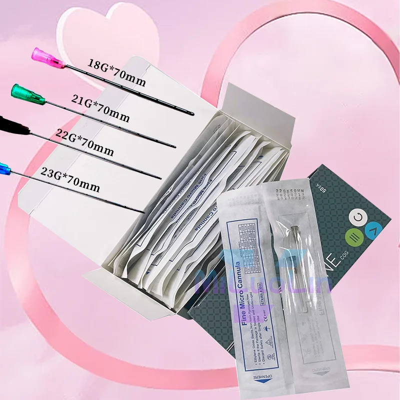 Канюля для инъекций 18 г 21 22 23 25 27 30 мм 50 70 от поставщика Blunt иглы