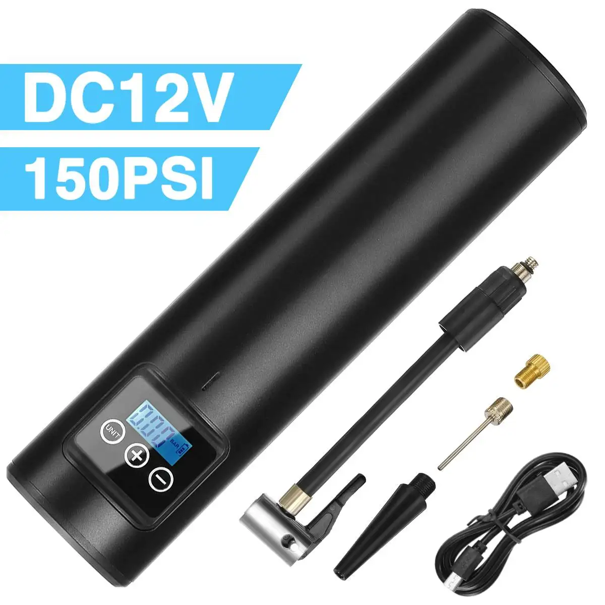 

12V 150PSI Car Compressor Car Tyre Inflator Air Compressor Portable Air Pump for Car Electric Motorcycle Bicycle Compressors