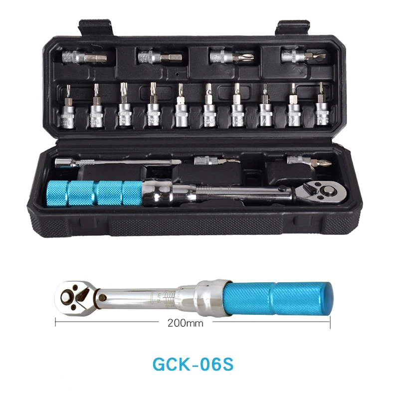 

Динамометрический ключ для велосипеда с предустановленной настройкой 18 1/4, инструмент с трещоткой, многофункциональное оборудование, профессиональный ручной комплект для ремонта 1-20 Нм