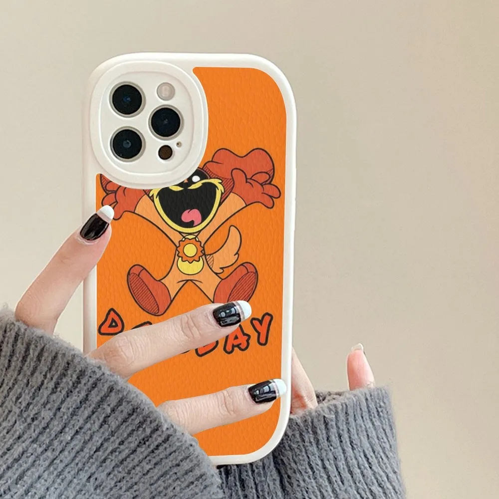 Чехол для телефона S-Smiling C-Critters C-CATNAP DOGDAY из твердой кожи iPhone 16 15 12 Mini 11 14 Pro Max Xs X Xr 7 8