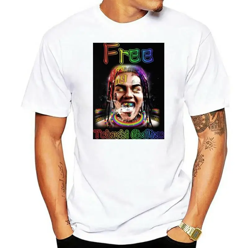 

T Shirt Men Women Jerks Free Tekashi 6ix9ine Breathable Men Tops TEE Shirt