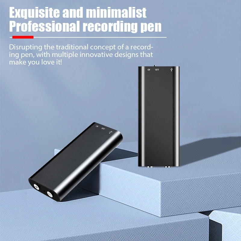 

Ультратонкий мини-диктофон 8 Гб цифровые диктофоны звуковая активация диктофон HD шумоподавление снижение записи MP3-плеер