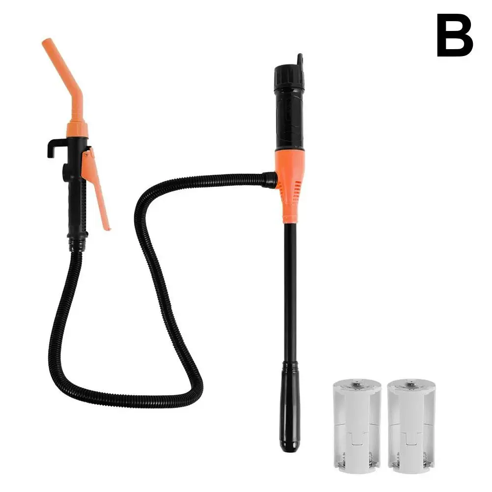 

Портативный насос для перекачки жидкости, перекачивающий насос с питанием от аккумулятора, сопло управления расходом, 2,4 галлонов в минуту, эффективный топливный насос для перекачки