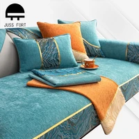 high grade chenille fabric sofa cover four seasons universal non slip seat cushion armchair towel couch slipcover for home decor
