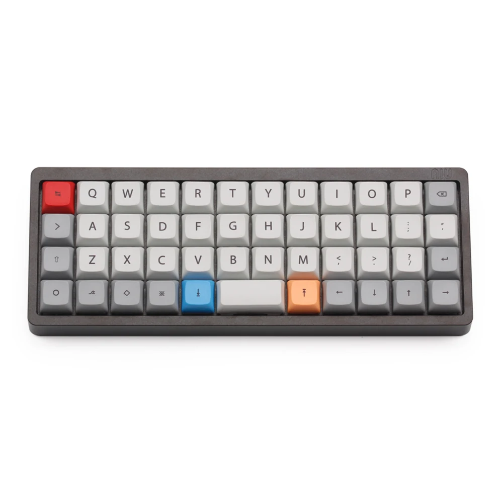 Клавиатура Da Profile PBT 1u Key cap s для Cherry Mx Gateron Kailh Box TTC перекрестный переключатель 40