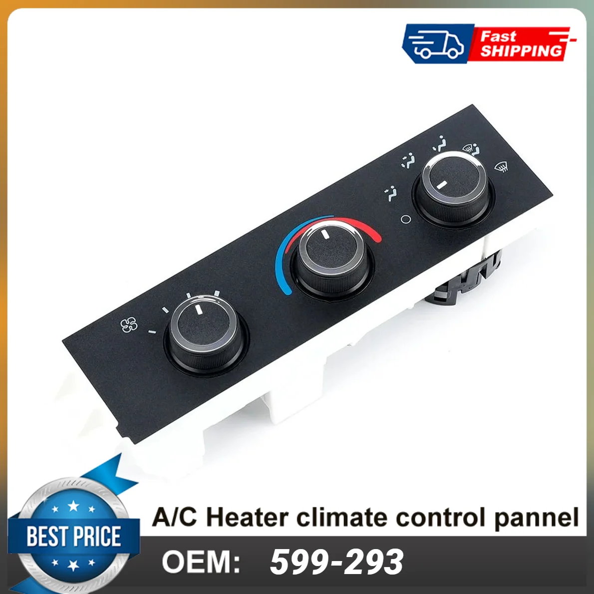 599-293 нагреватель кондиционера и контроль для 08-22 Chevrolet Express 2500 3500 84793086