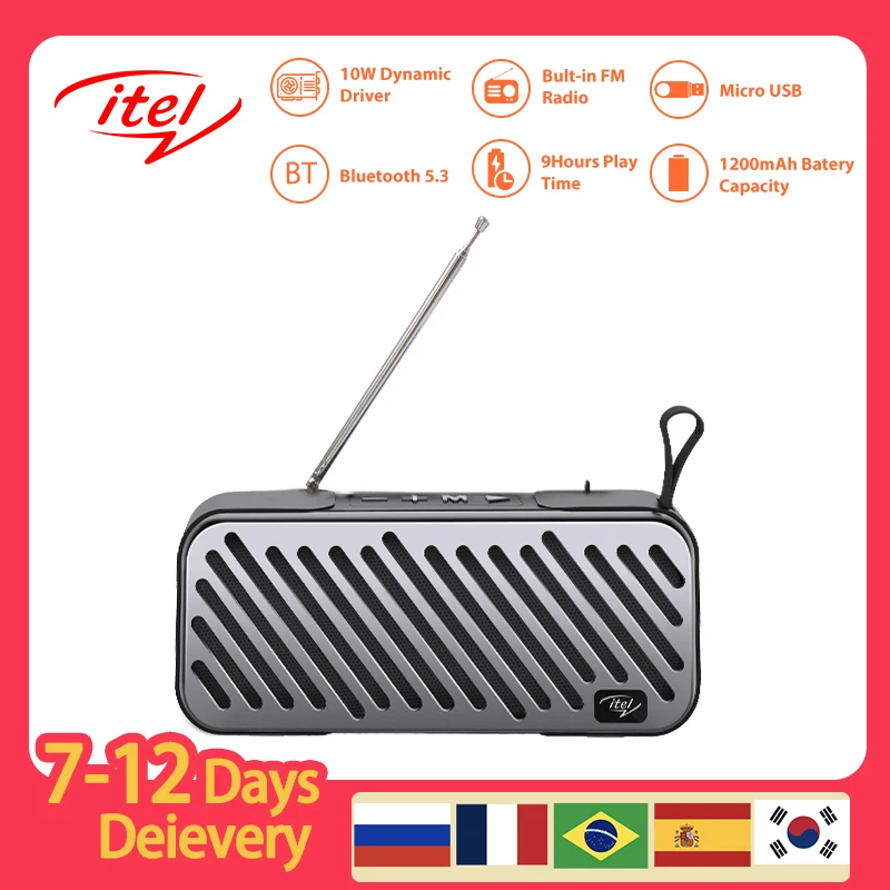 Tf Usb Speakers Mp3 Fm Receiver/radio Caixa De Som