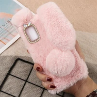lovely phone case fluffy cartoon phone shell compatible with samsung galaxy a03s