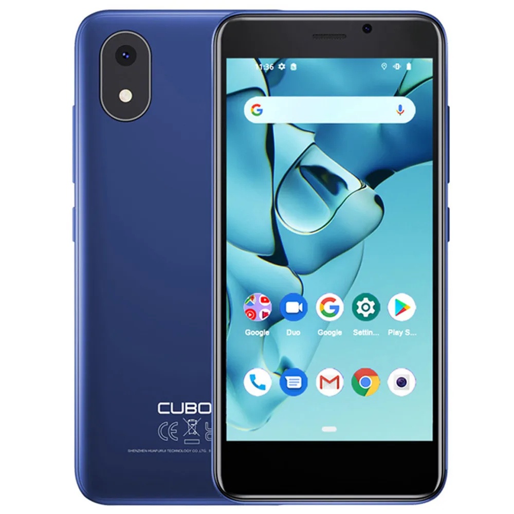 Cubot J10 Android 11.0 3G Smartphones 4 Inch Mini Phones Quad Core 1GB+32GB Small Mobile Phone 2350mAh Dual SIM 5MP Rear Camera