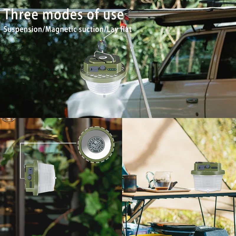 Портативный высокомощный перезаряжаемый Магнитный фонарик MOSLIGHTING 6600 мАч фонарь