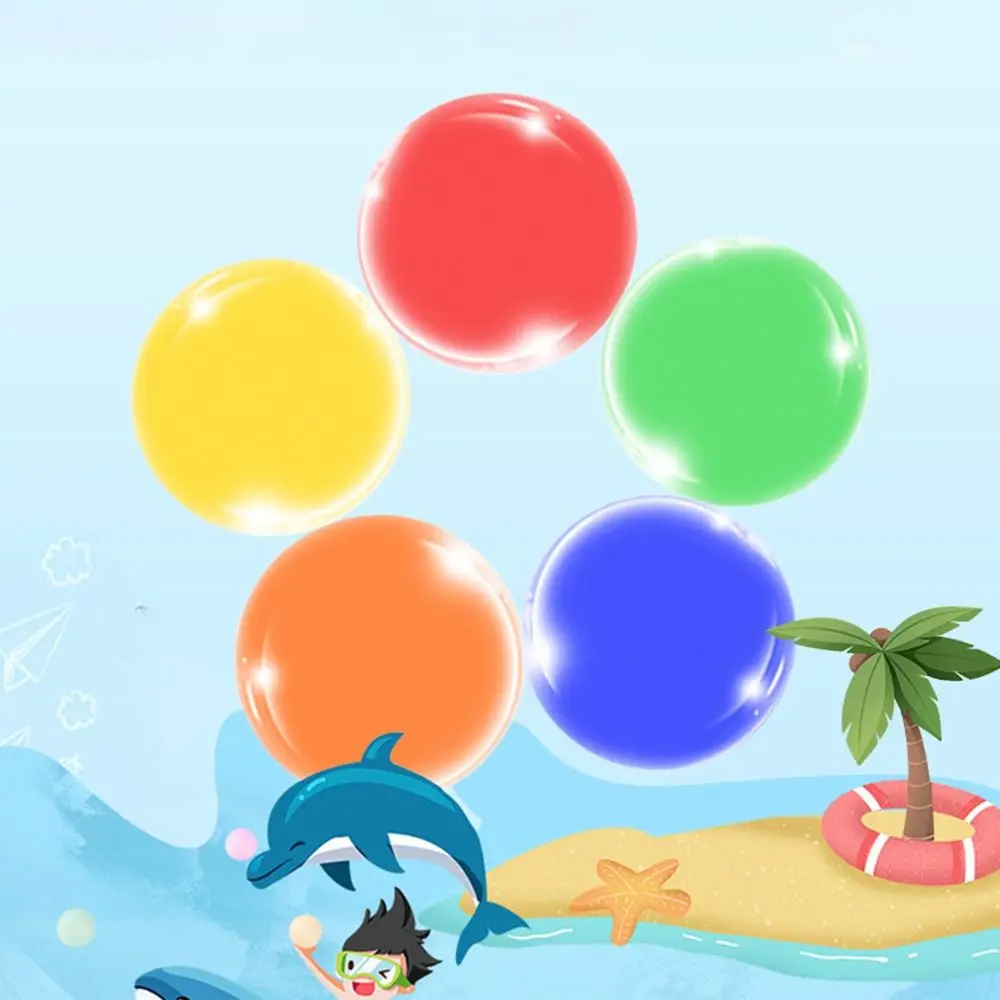 

6Pcs Soft Splash Ball Silicone Water Balloons Water Balls Kids Gifts Summer Fun
