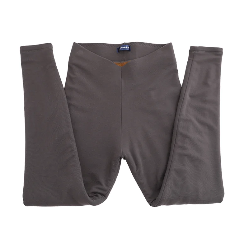 Langrui Брюки с хлопковой подкладкой из верблюжьего волокна женские двухслойные