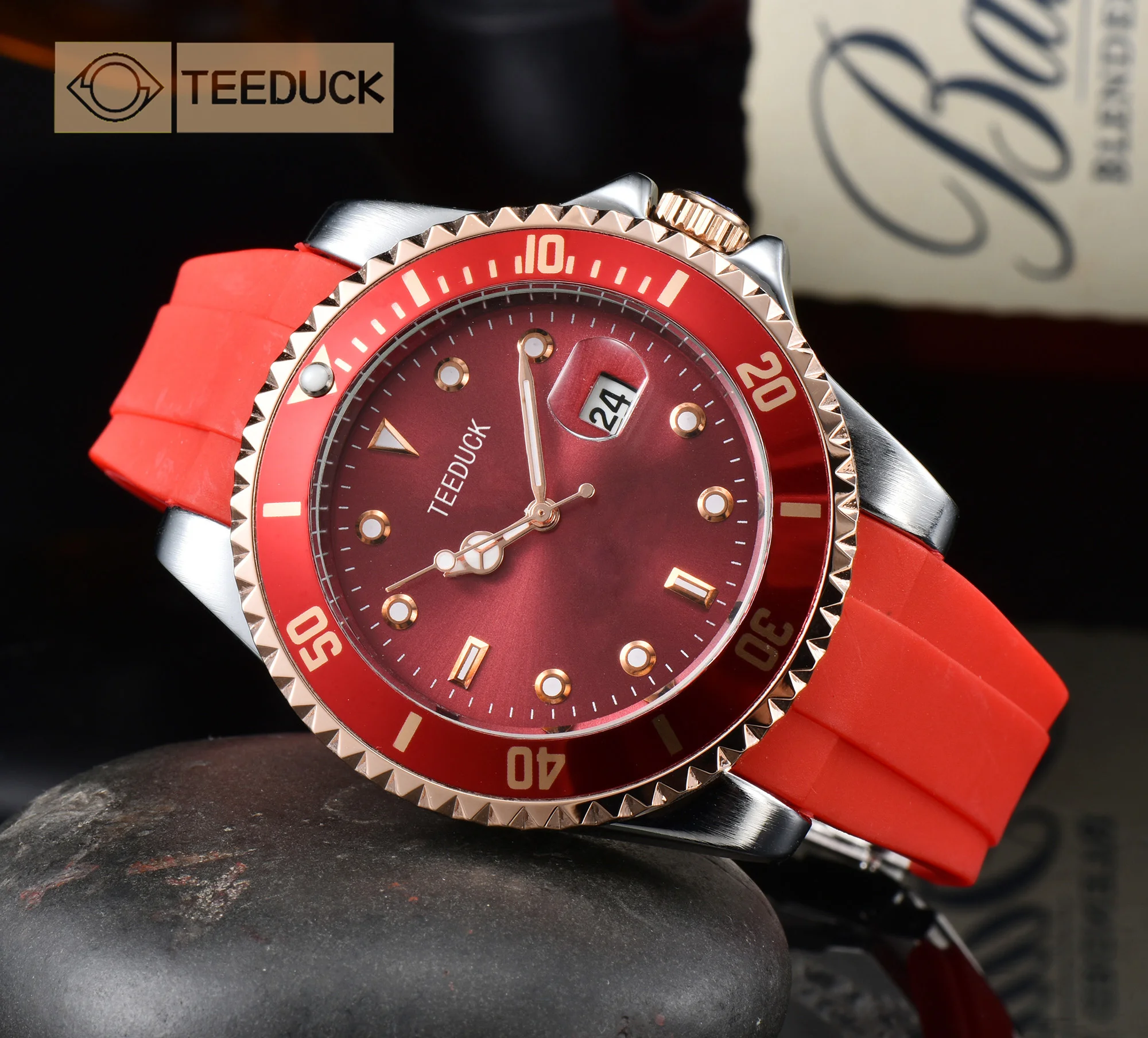 

Кварцевые мужские часы AAA топовый бренд военные водонепроницаемые Роскошные автоматические светящиеся часы с датой из нержавеющей стали RLX...