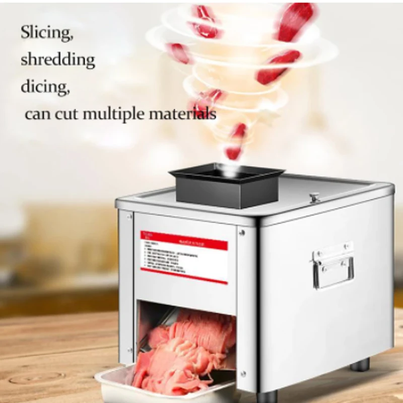 

110V/220V Electric Meat Chopper Commercial Household Stainless Steel Fully Automatic Food Chopper