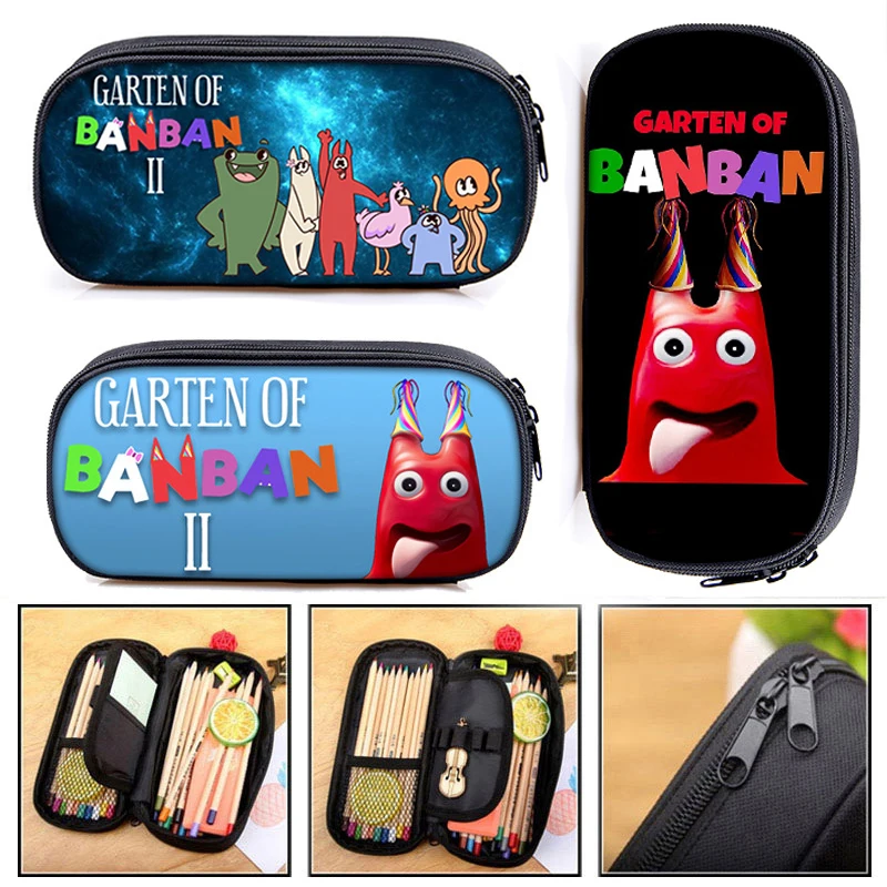 

Hot SALE 20x10.5cm Garten of Banban Pencil Case Cosmetic Case Pencil Bags Kawaii Pencil Box Cute School Case Supplies Gift