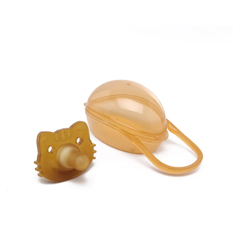 

Baby Silicone Pacifier Cat Head Animal Pacifier Tip pacifiers for babies without crying baby products