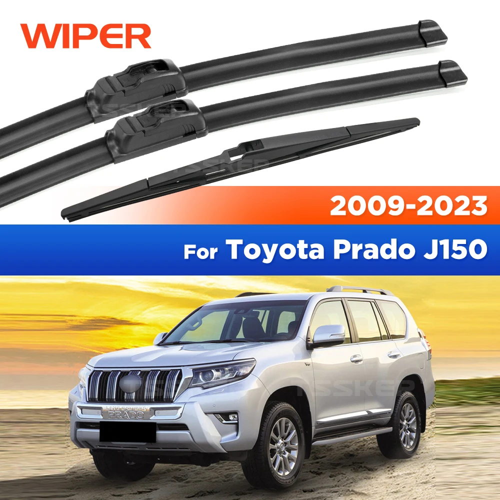 

Комплект передних и задних щеток стеклоочистителя для Toyota Prado J 150 J150 2009 10 11 12 13-2020, лобовое стекло 26 "+ 20" + 12"