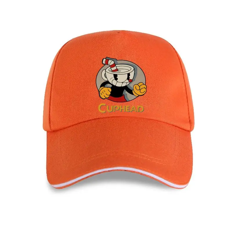 

2022 New Animetion Cuphead Fists Young Coupons Summer/Autumn 100% Cotton Fabric Basic Normal Tops Funny Baseball Cap