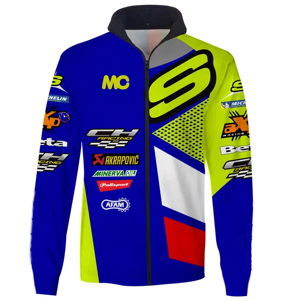 

Новинка, мотоциклетные куртки, куртка для мотокросса для внедорожников, мотоциклетная куртка для гоночной команды, с замком на молнии, сохр...