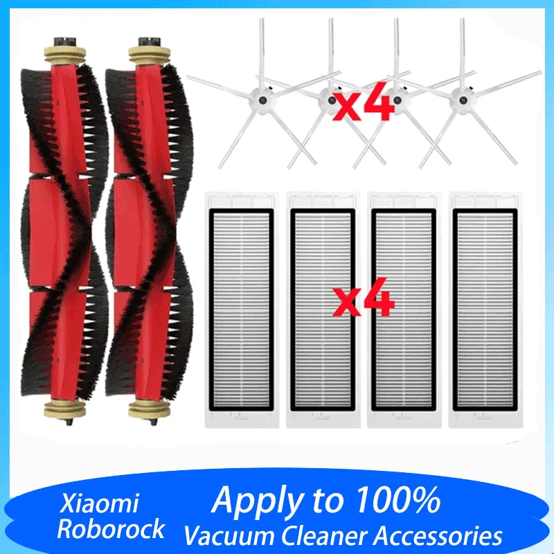 

Комплект роликовой щетки, фильтра и салфетки для Roborock S5, S5 Max, S6 MaxV, S6 Pure, E4, E5, S51, S52, S55